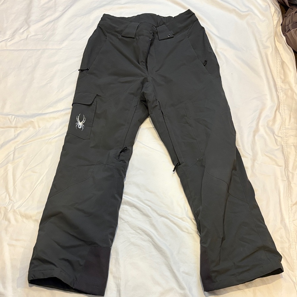 Spyder Men's Dark Gray Ski Pants